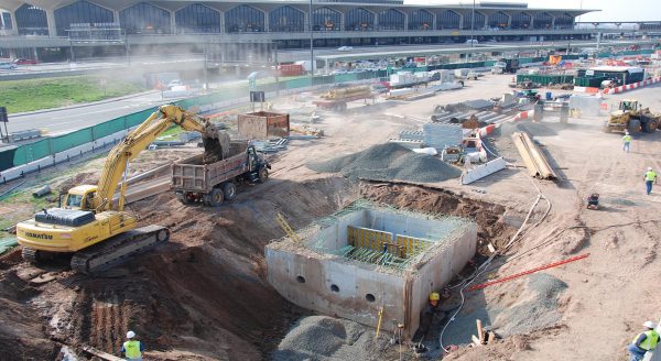 Newark Airport Terminal B Bridges and Pump Stations