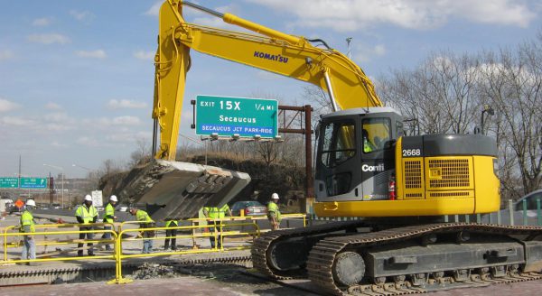 New Jersey Turnpike Eastern Spur Bridge Deck