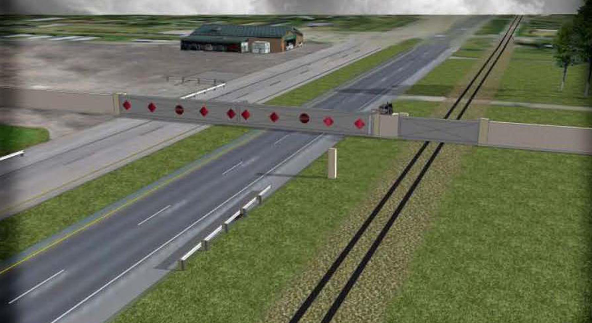 Highway 23 and Railroad Flood Wall and Gates Conti Civil
